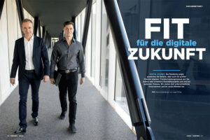 Chefinfo Ausschnitt "Fit für die digitale Zukunft" von 2022
